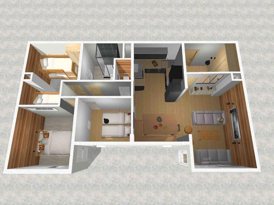Appartement T4 8 Couchages Spacieux Et Cosy Au Pied Des Pistes Génos 外观 照片