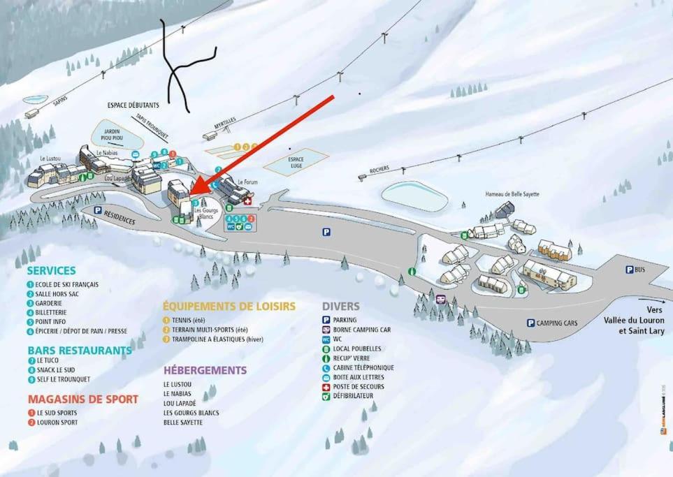 Appartement T4 8 Couchages Spacieux Et Cosy Au Pied Des Pistes Génos 外观 照片