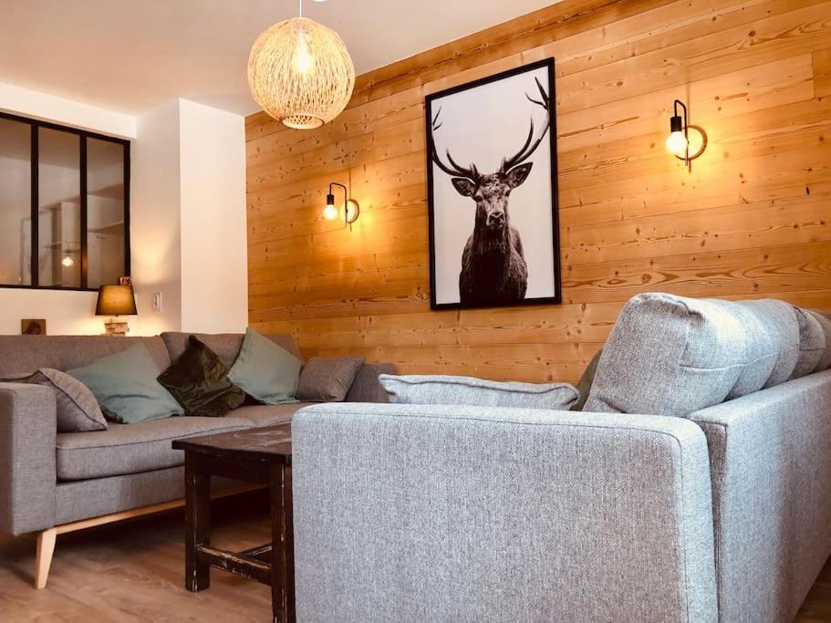 Appartement T4 8 Couchages Spacieux Et Cosy Au Pied Des Pistes Génos 外观 照片